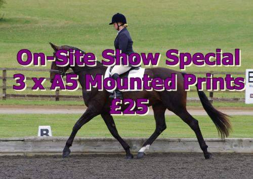 On-Site Show Special 3 x A5 Mounted Prints x 3 - £25 (no p&p charge)