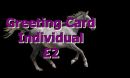 Individual Greeting Card £2