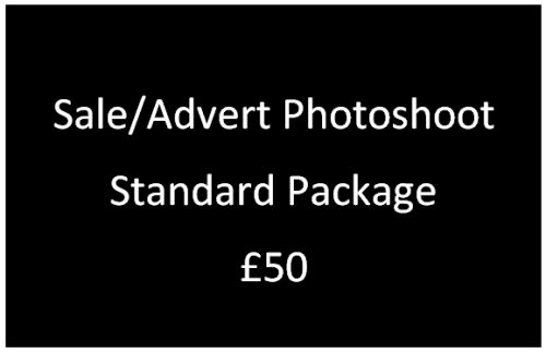 Advert Package - Photoshoot + 5 photos